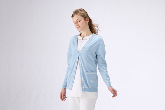 ライン入りカーディガン　MQ-14