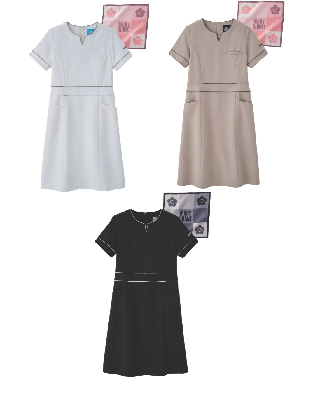 スタンダードワンピース（スカーフ付き）　MQ-17