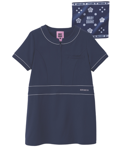 前開きチュニック  (スカーフ付)　MQ-12